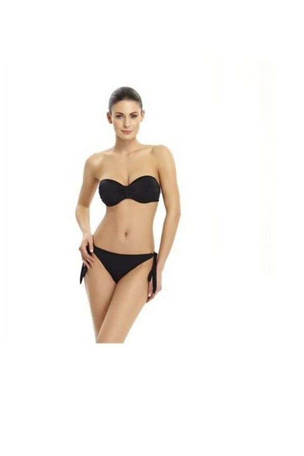 Dagi-B.3017 String Bikini Bottom Black 1