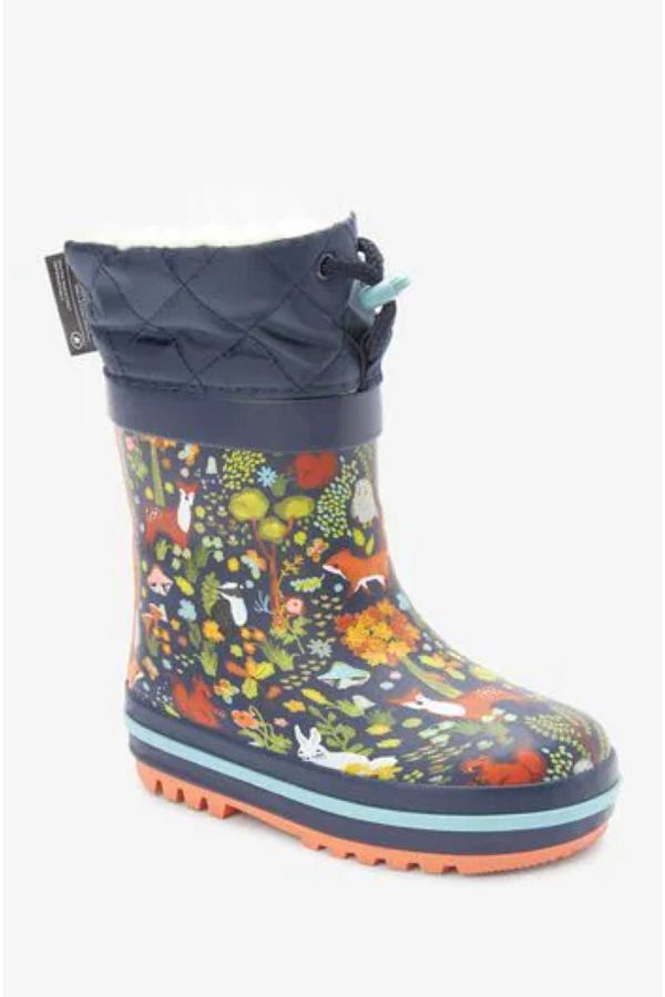 Thinsulate rain boots top