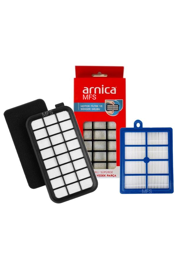 MFS-Arnica Tesla Ergo Active Et14341 - Compatible Boxed Hepa Filter Set 1