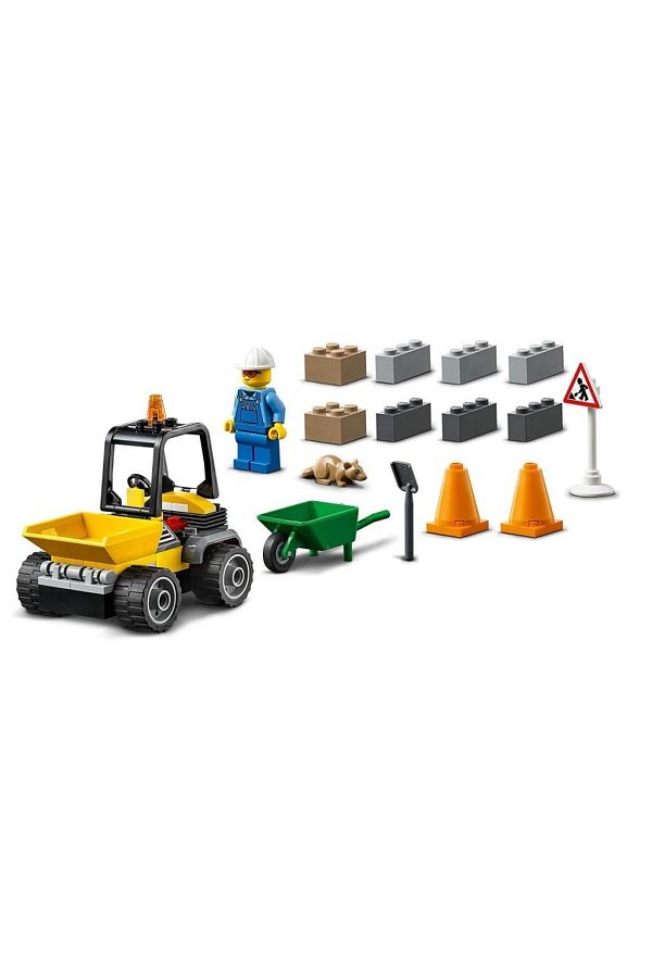 LEGO 60284 City Road Work Vehicle 58 Pieces 4 Years Trendyol