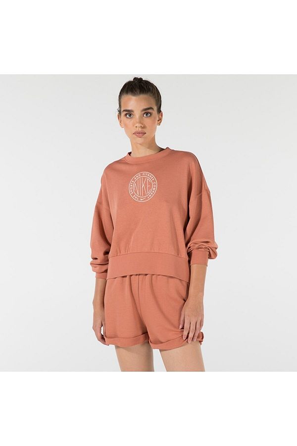 Nike Sportswear Femme Women s Brown Sweatshirt Trendyol