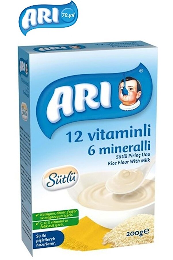 ARI Mama Sütlü Pirinç Unu 200 gr