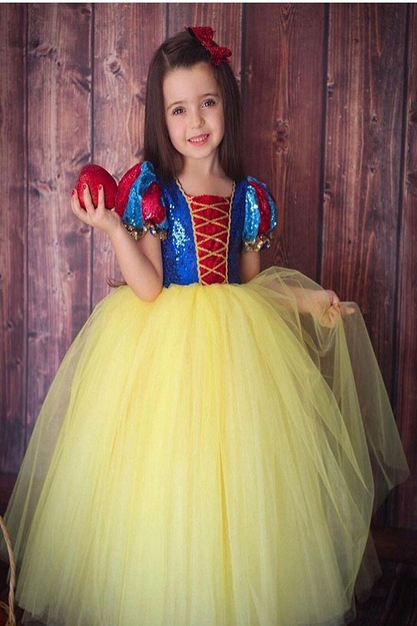 Snow white birthday dress top