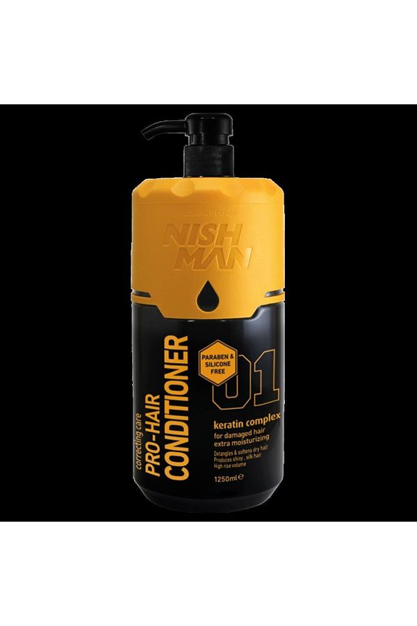 NISHMAN-Nish Man Conditioner 01 Keratin Complex 1250 Ml 1