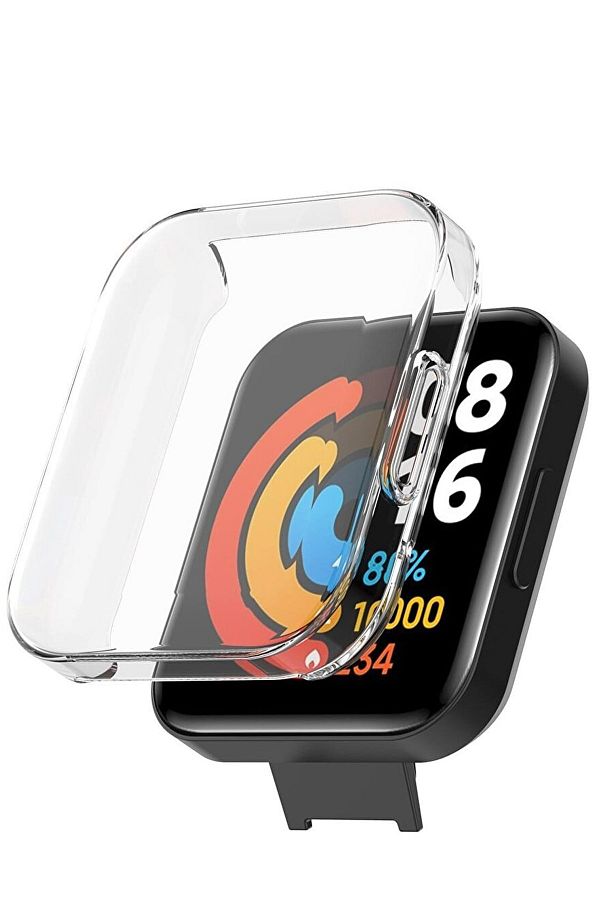 Coverzone-Compatible With Xiaomi Redmi Watch 2 Lite 360 Front And Back Full Coverage Moiety Smart Watch Screen Protection 1