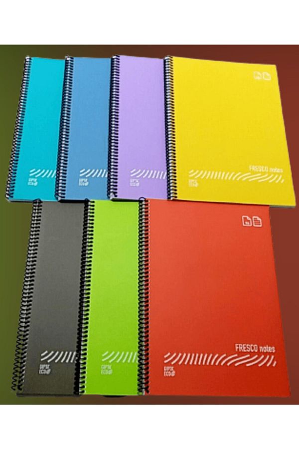 Gıpta-Fresco 72ypSp.lined A4 Notebook 2pcs 1