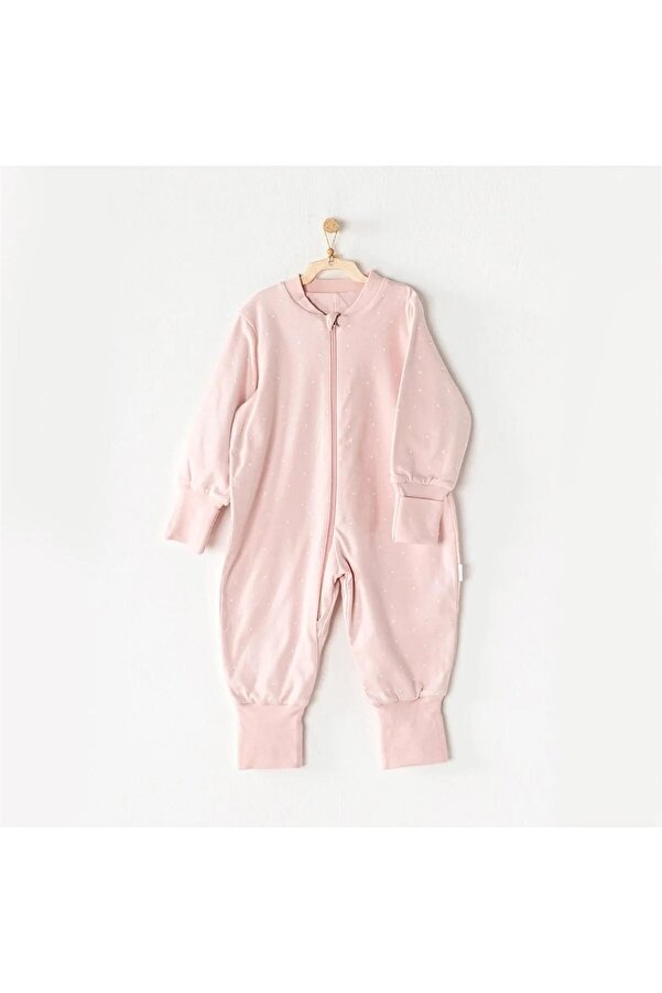 Andy Wawa Kız Bebek Uyku Tulumu Fermuarlı Pembe Ac23155