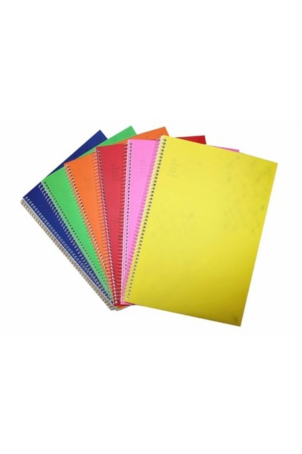 BÜYÜK ATİK-96 Sheets Checked Spiral Notebook 1