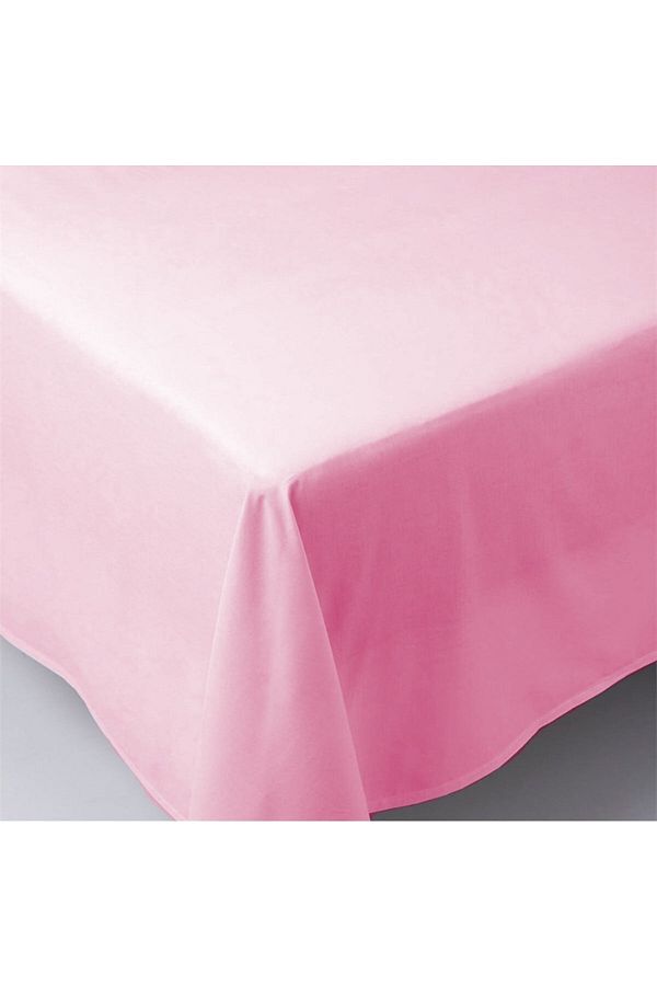 Valezium-Plain Elasticless Cotton Fabric Bed Sheet (3 Different Sizes) 1