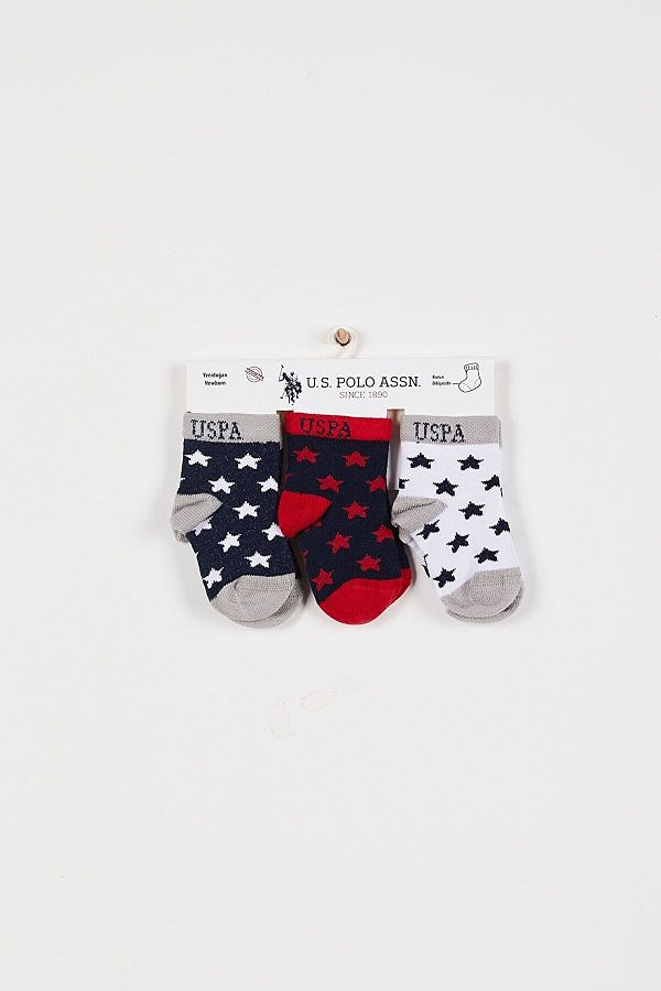 U.S. Polo Assn.-Baby Boy Socks Usb943 23k 1