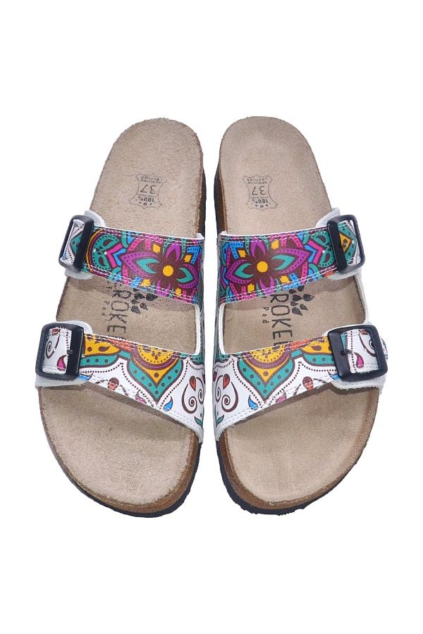 Shoerokee Wiki 106 Patterned Women s Slippers Trendyol