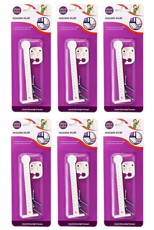 İdeal Baby 6 Paket Pencere Kilidi