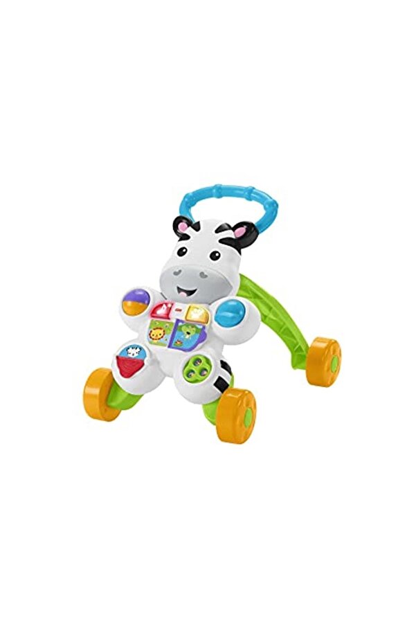 Fisher Price Fisher-price Melodili Zebra Yürüteç, Yürümeye Teşvik Edici Işıklı Ve Müzikli Dld80