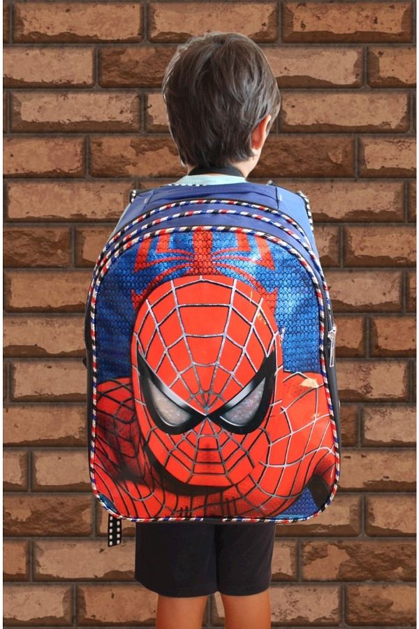 Spiderman face backpack cheap
