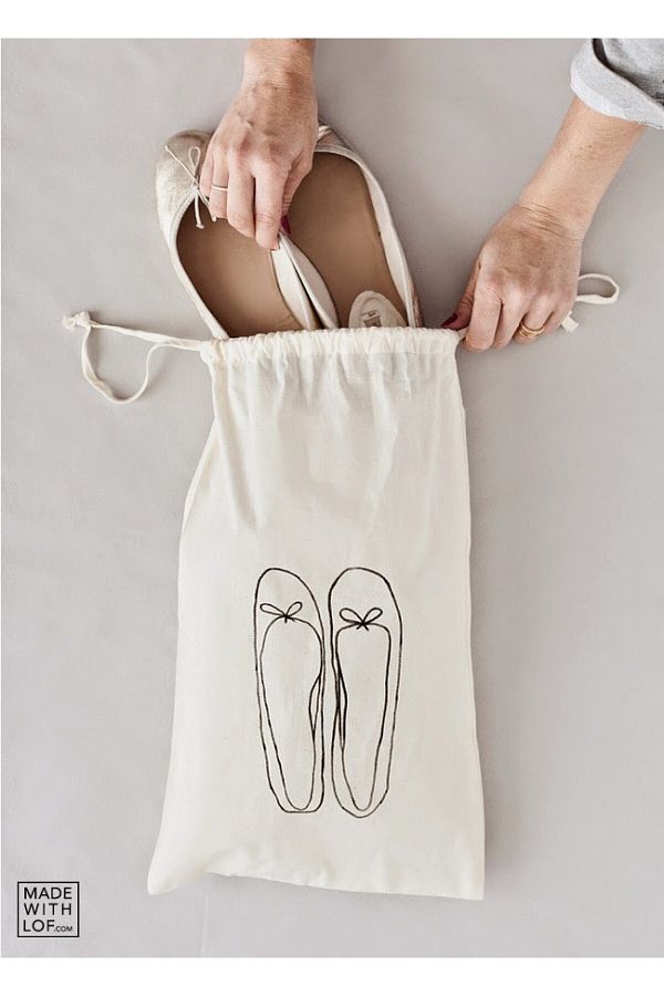 Ranadan Raw Cloth Canvas Shoes Printed Cloth Bag Shoe Cover Trendyol