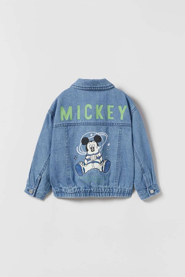 Magu-Disney Blue Mickey Mouse Jeansjacke für Kinder 1