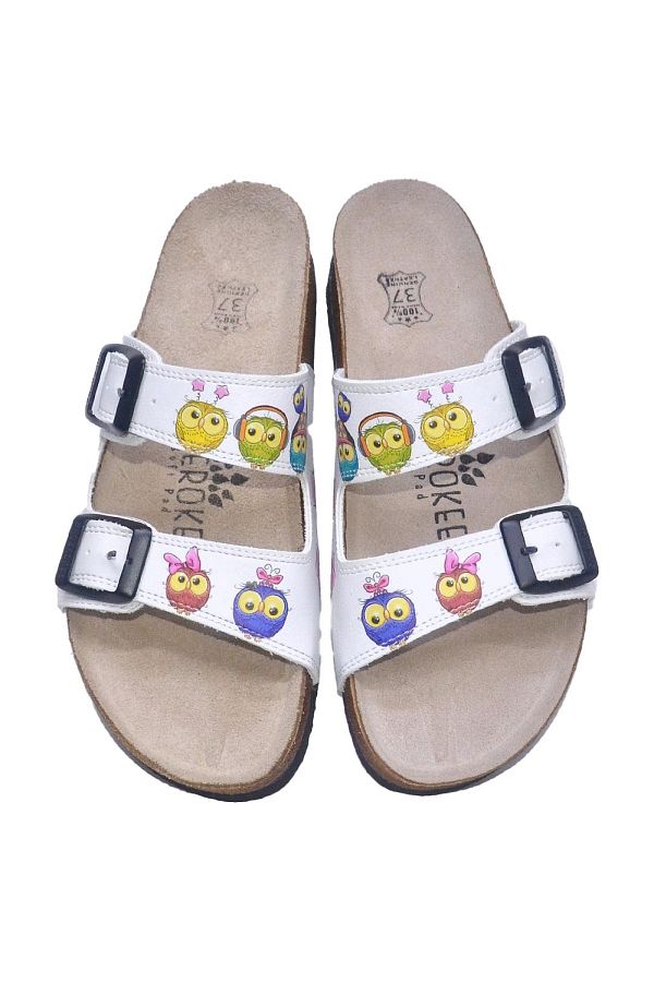 Shoerokee-Wiki 102-1 Patterned Women's Slippers 1
