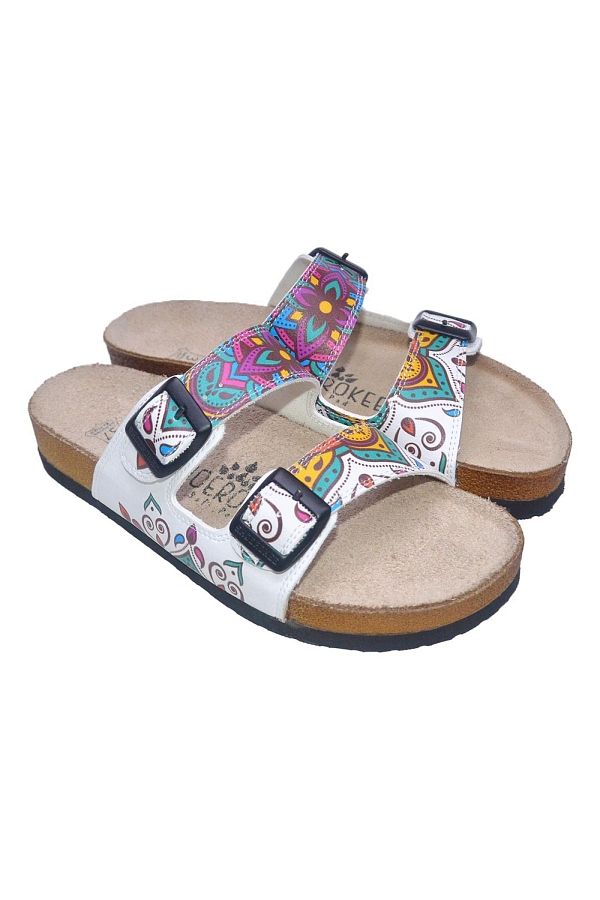 Shoerokee Wiki 106 Patterned Women s Slippers Trendyol