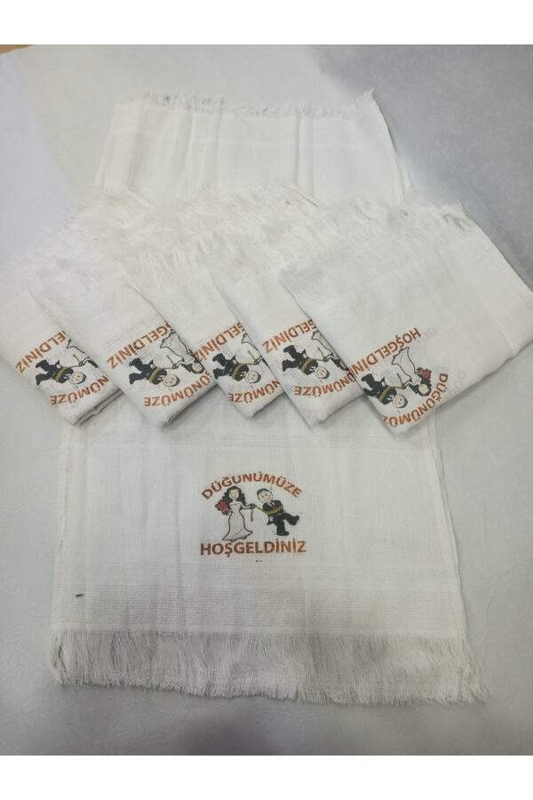 NYK HOME-Wedding and Circumcision Towel Models 12 Pieces for Connecting with Cars 1