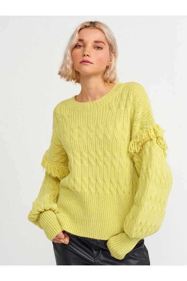 Yellow neon sweater on sale