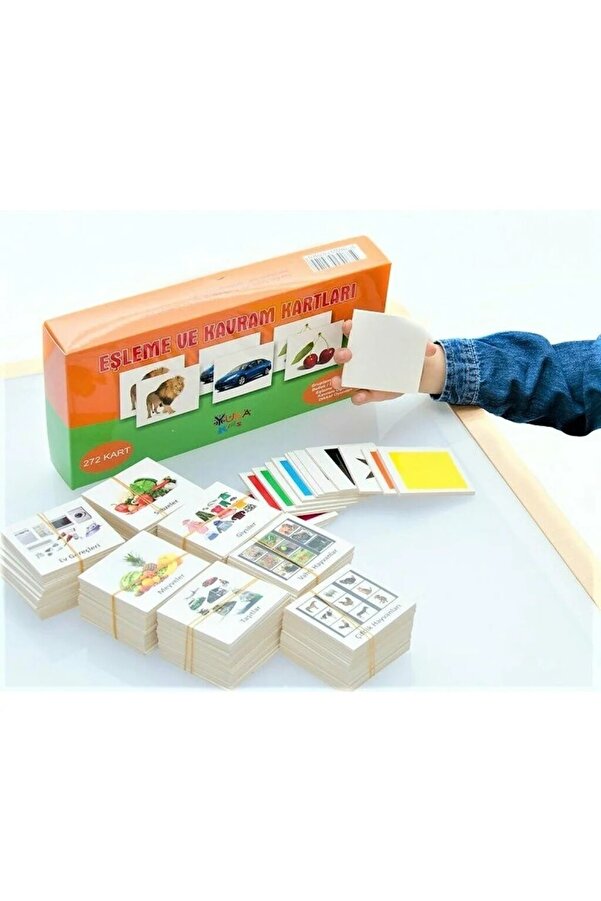 Genel Markalar Eşleme Ve Kavram Kartları (ÖZEL EĞİTİM) Yukakids (3-6 YAŞ)
