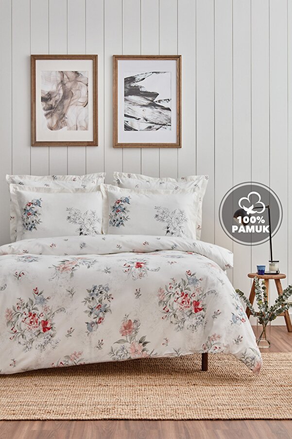 Yataş Belisima Çift Kişilik Ranforce Nevresim Seti - Mavi