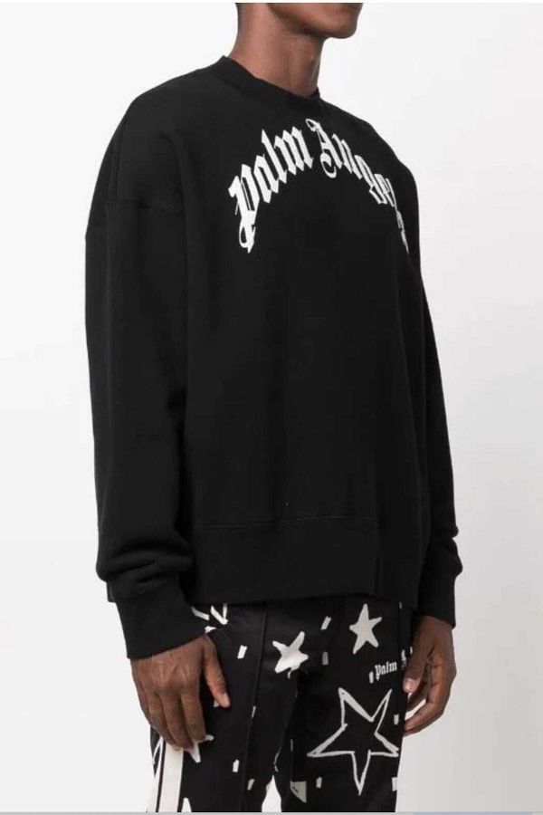 Palm Angels Sweatshirt Black Regular fit