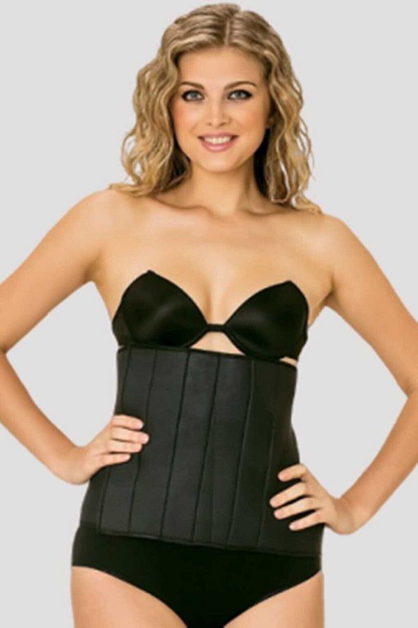 Cecimer 1 Size Reducing Neoprene 1.5mm Velcro Corset Black 9152
