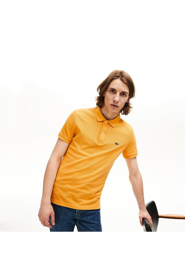 Lacoste polo shirts yellow best sale