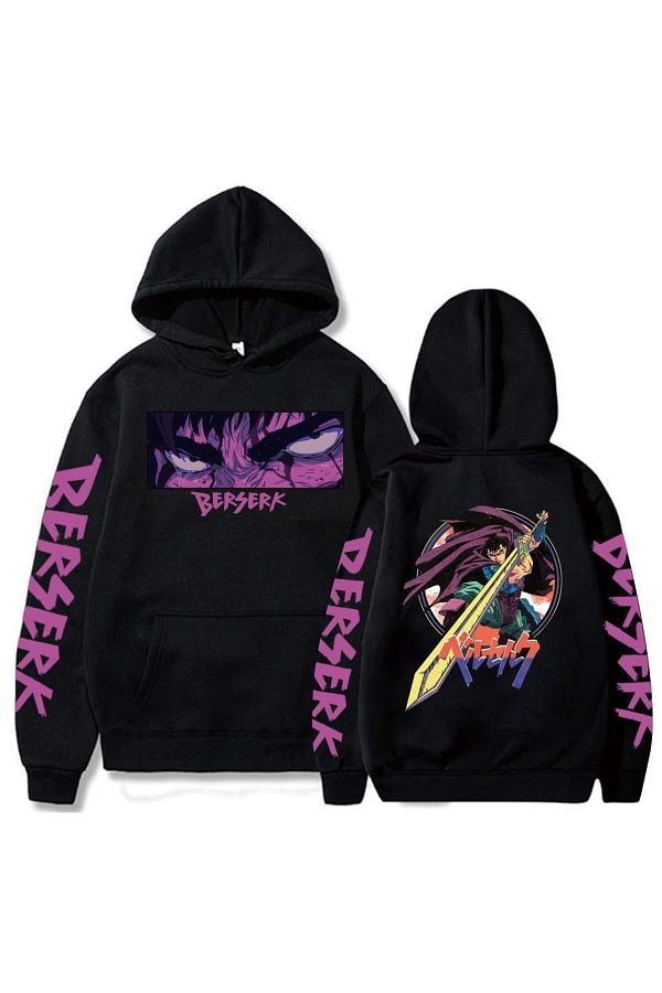 Berserk anime hoodie sale