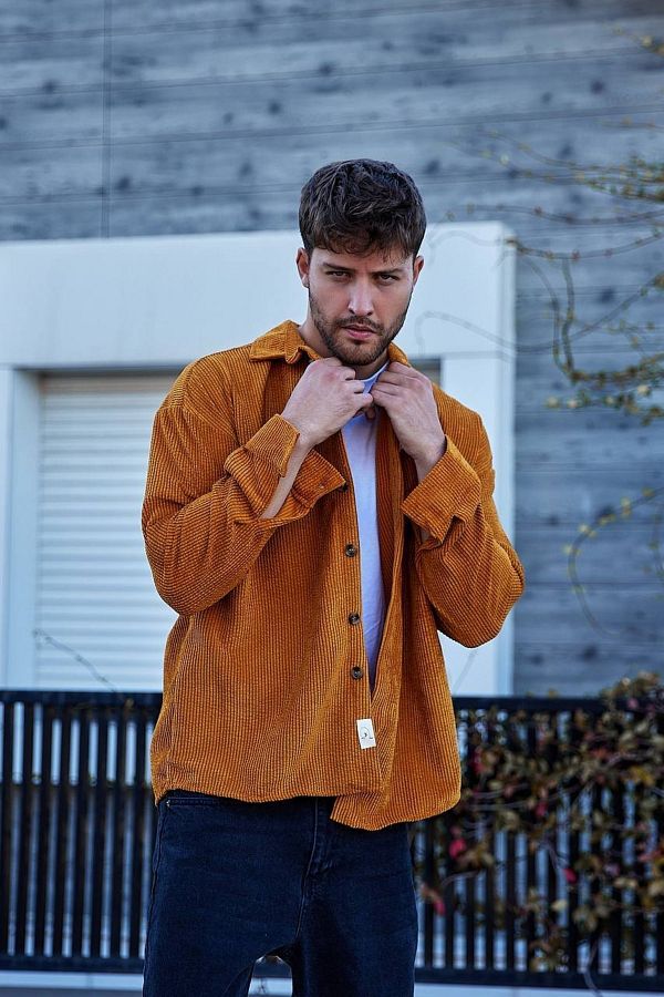 Thick shirt jacket hotsell