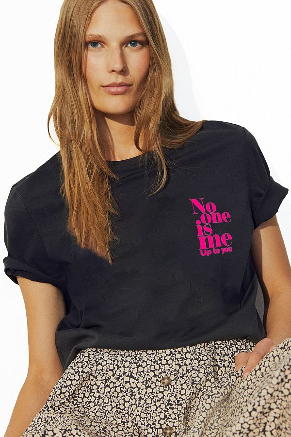 Mack-No One Is Me Black Boyfriend Women's T-Shirt 1