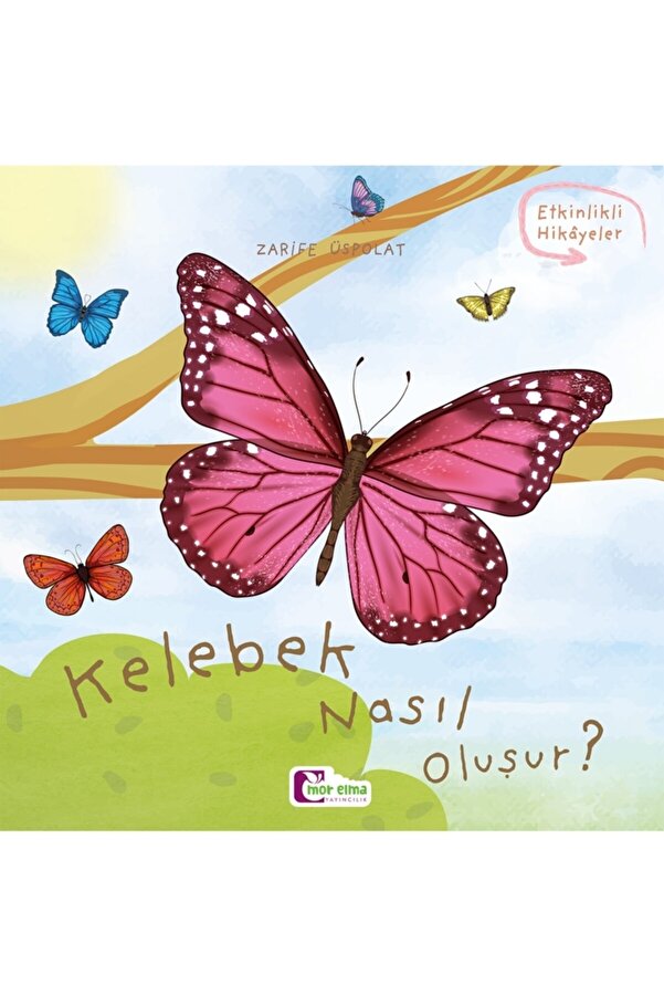 Mor Elma Yayıncılık Kelebek Nasıl Oluşur - Oluşum Hikâyeleri - Okul Öncesi Kitabı