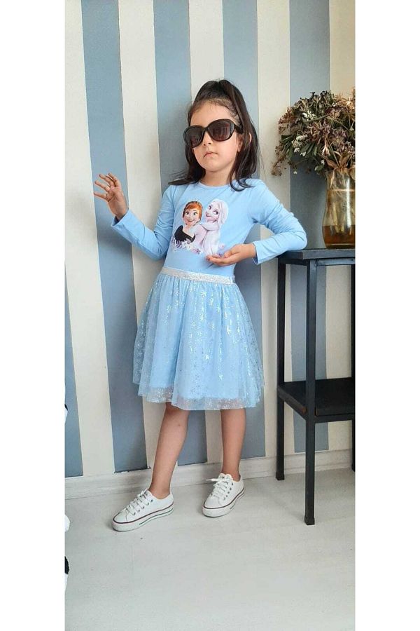 Frozen long sleeve sales dress