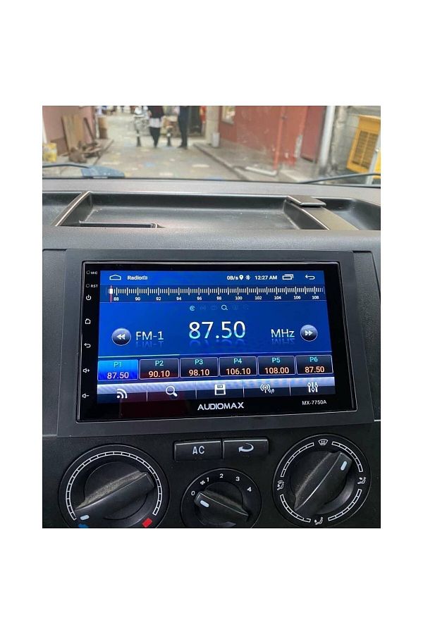 AUDİOMAX-Volkswagen Transporter T5 Mx-7750a Android Double Tape + camera 7 Inc 1