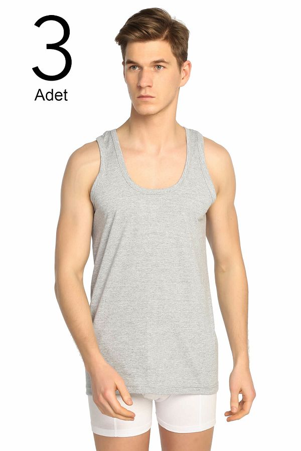 Seher-3 Pack Classic Men's Undershirt 1
