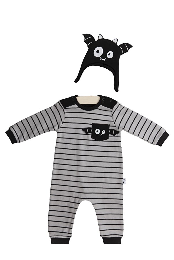 Wogi Erkek Bebek 2 Li Tulum Şapka Takım