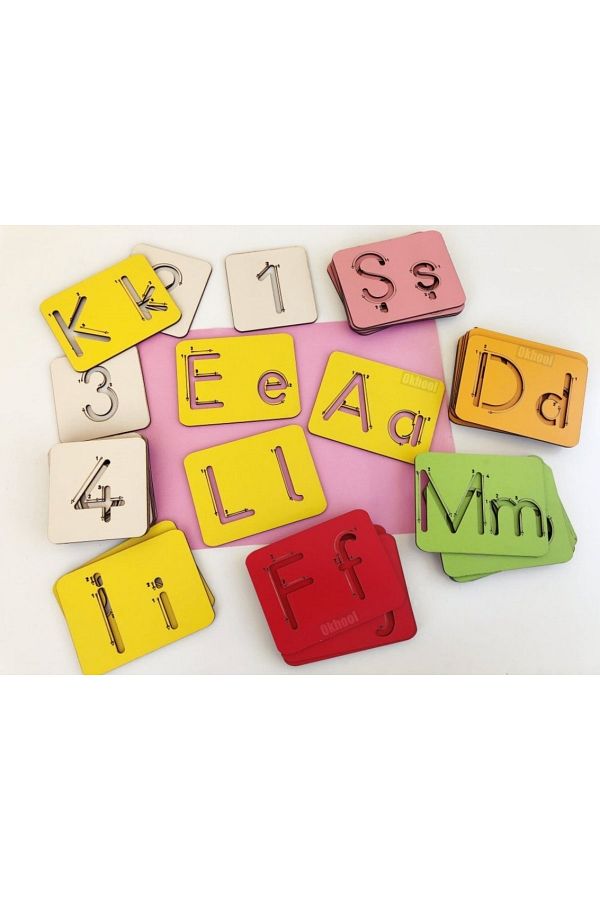 Okhool-Alphabet Number Learning Guide Set 1