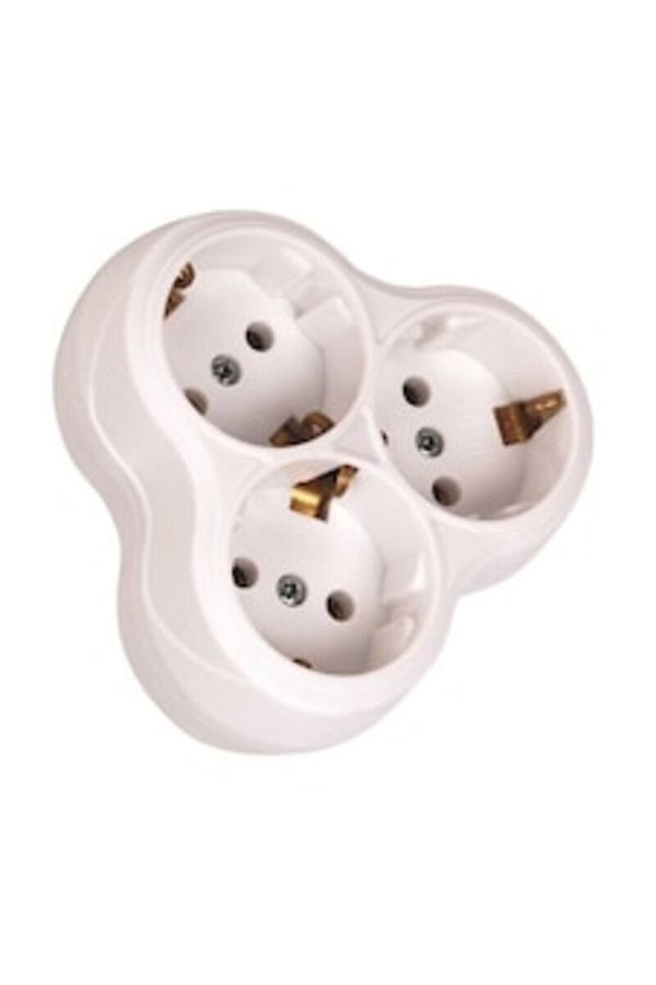 ELBİ-Grounded Golyat Socket Triple Socket Multiplexer 1