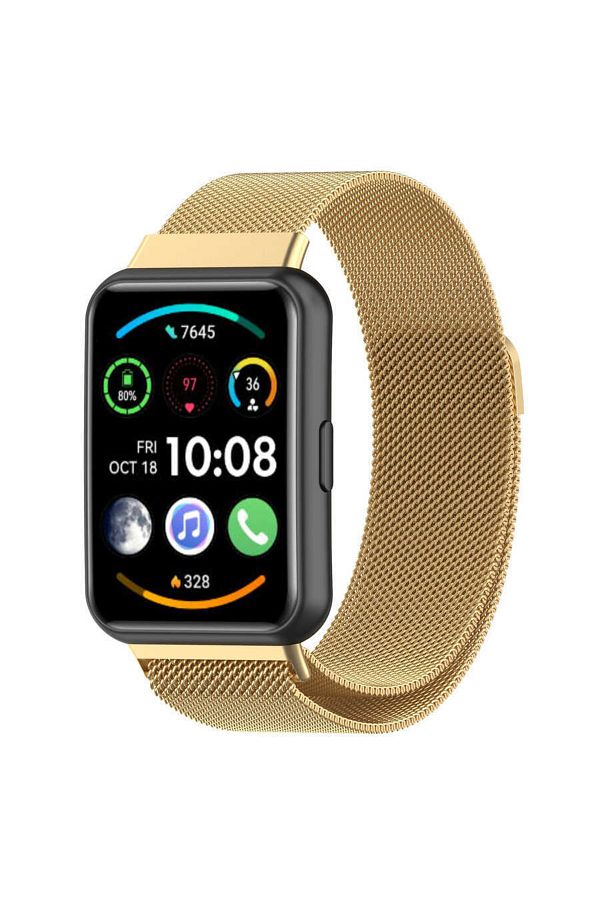 HTstore Huawei Watch Fit 2 Krd 01 Metal Band gold Trendyol