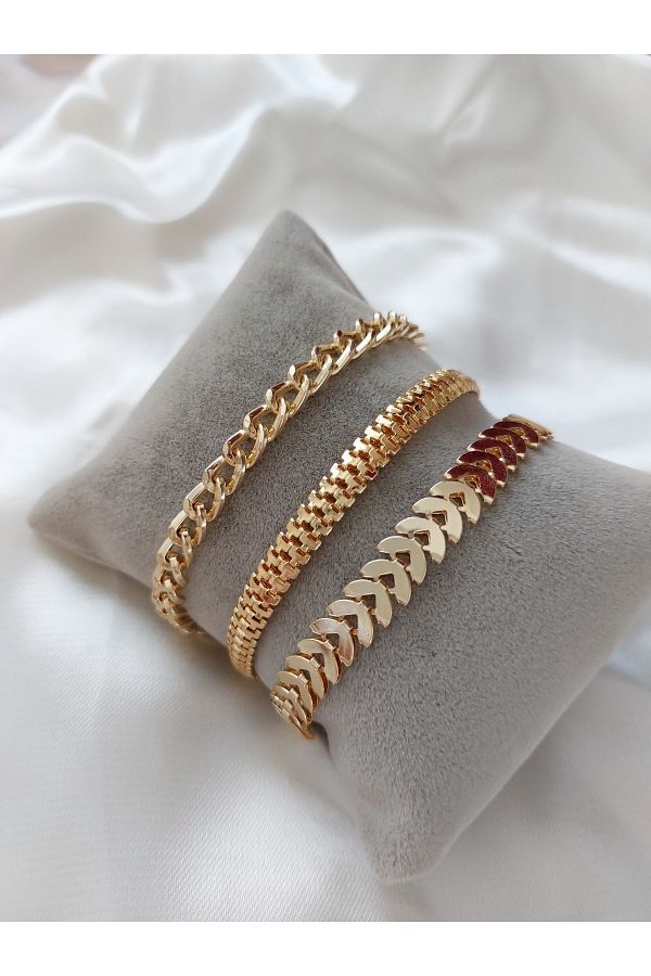 Gold plated bracelet deals chain
