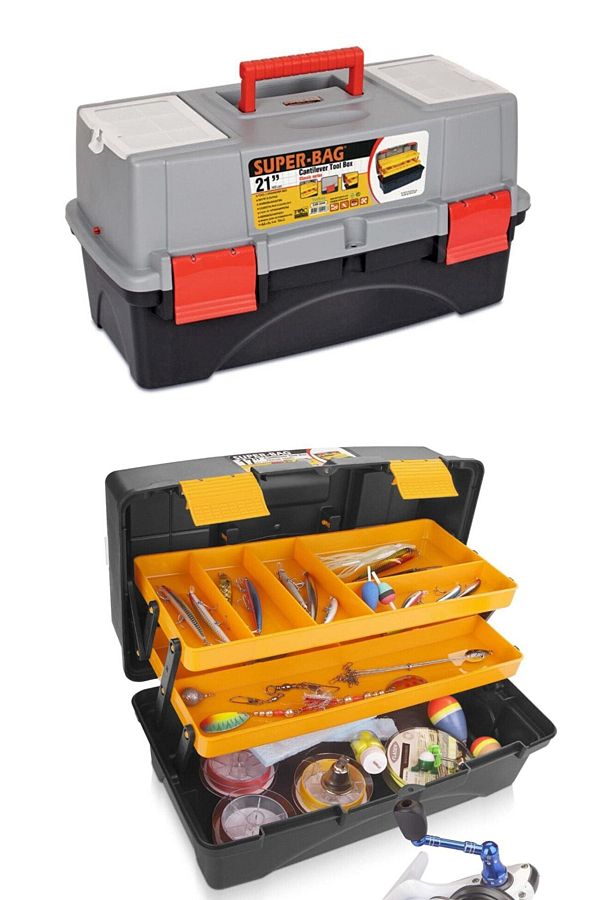 Süper Bag-21'' Tool Bag with Elevator Shelf 1