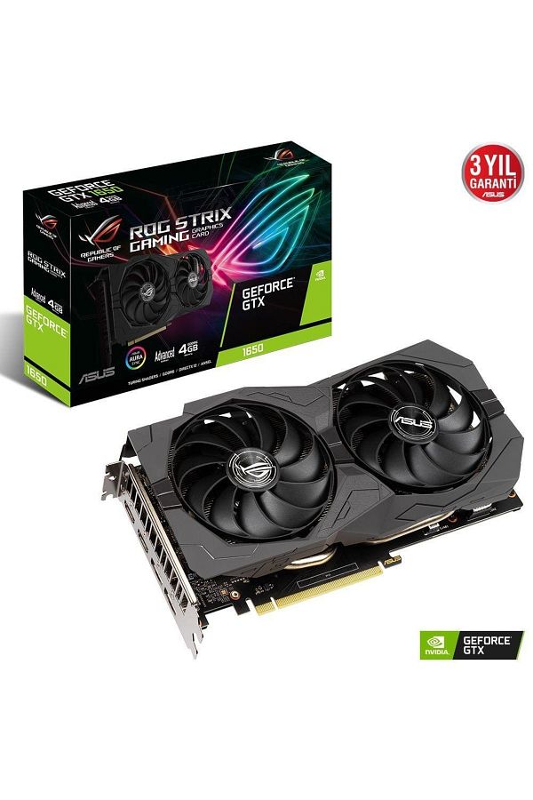 ASUS-Rog Strix Geforce GTX 1650 Advanced Edition - 4GB GDDR6 128-bit Graphics Card 1