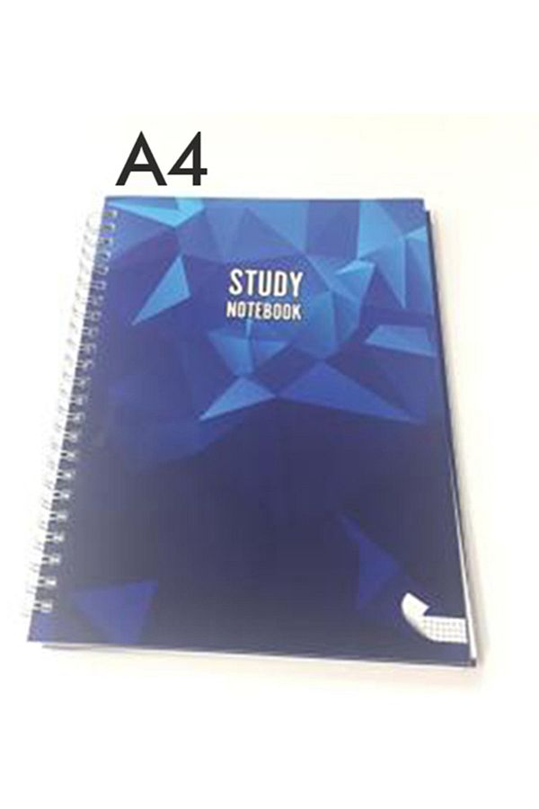 Dikkat Ajans-Study Notebook A4 Double Sided Notebook (lined + Checkered) 1