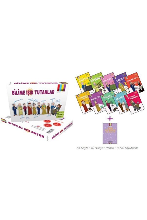 Öykü Yayıncılık Öykü 4. Sınıf Bilime Işık Tutanlar Hikaye Seti 10 Kitap