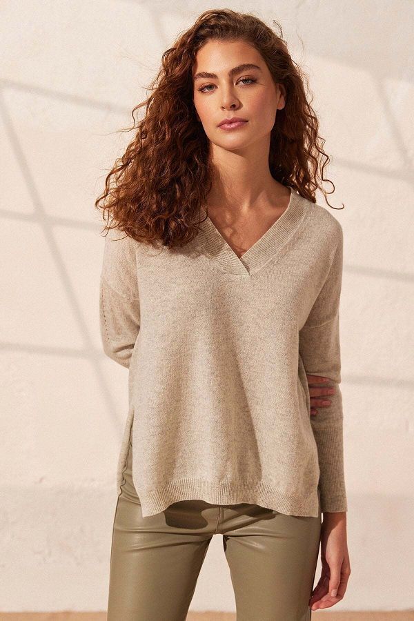 Cashmere tunic sweater women's hotsell