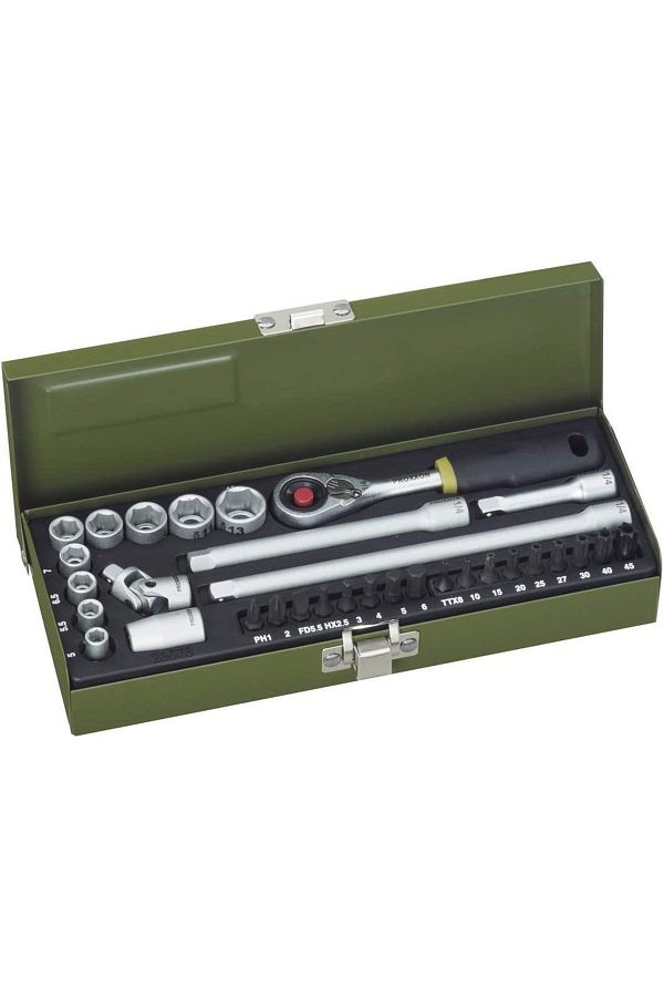 Proxxon-Proxon 1/4" 32 Piece Socket and Bits End Set 1