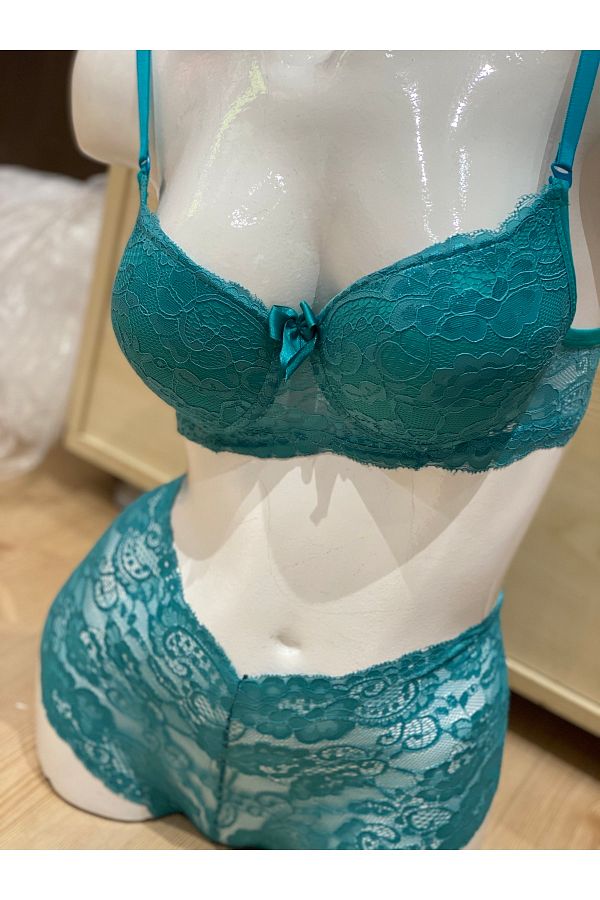 TuncayLea-Supported Lace Bra Set 1