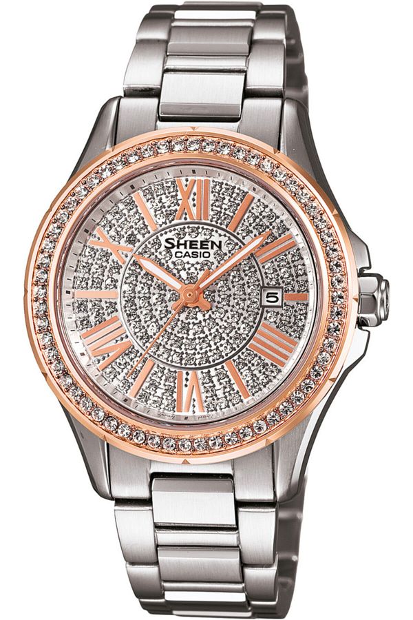Casio-ساعة يد شين النسائية SHE-4510SG-7AUDR 1