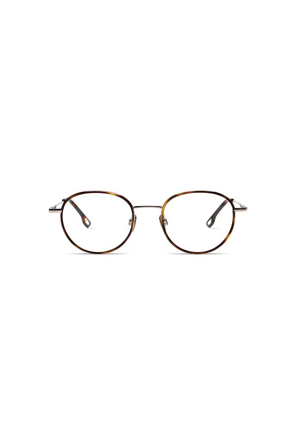Komono-Mika Silver Havana Ash Screen Glasses 1